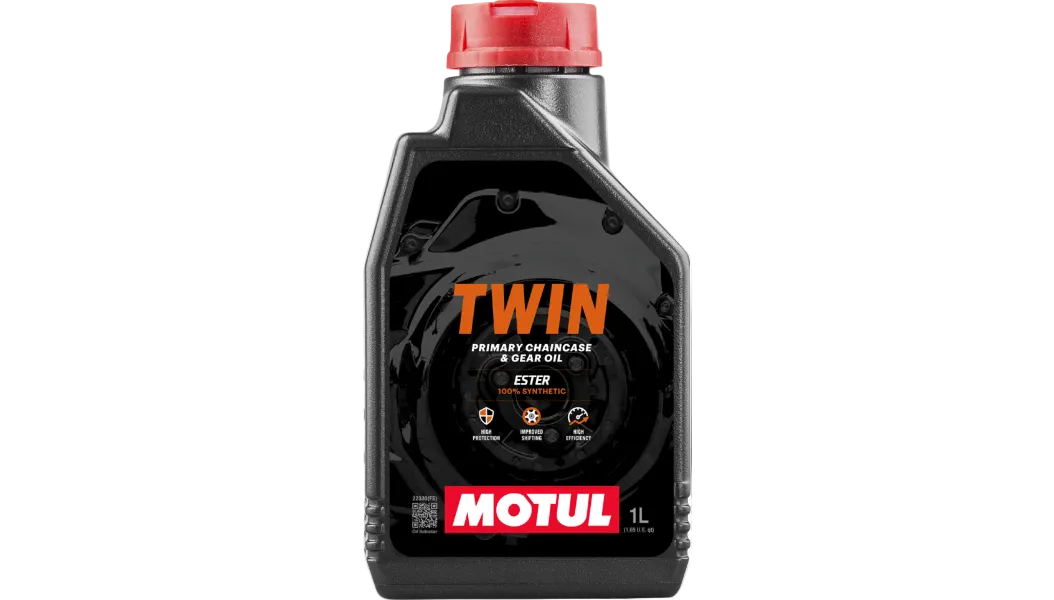 Motul: Twin Primary Chain Case and Gear Oil 1L.