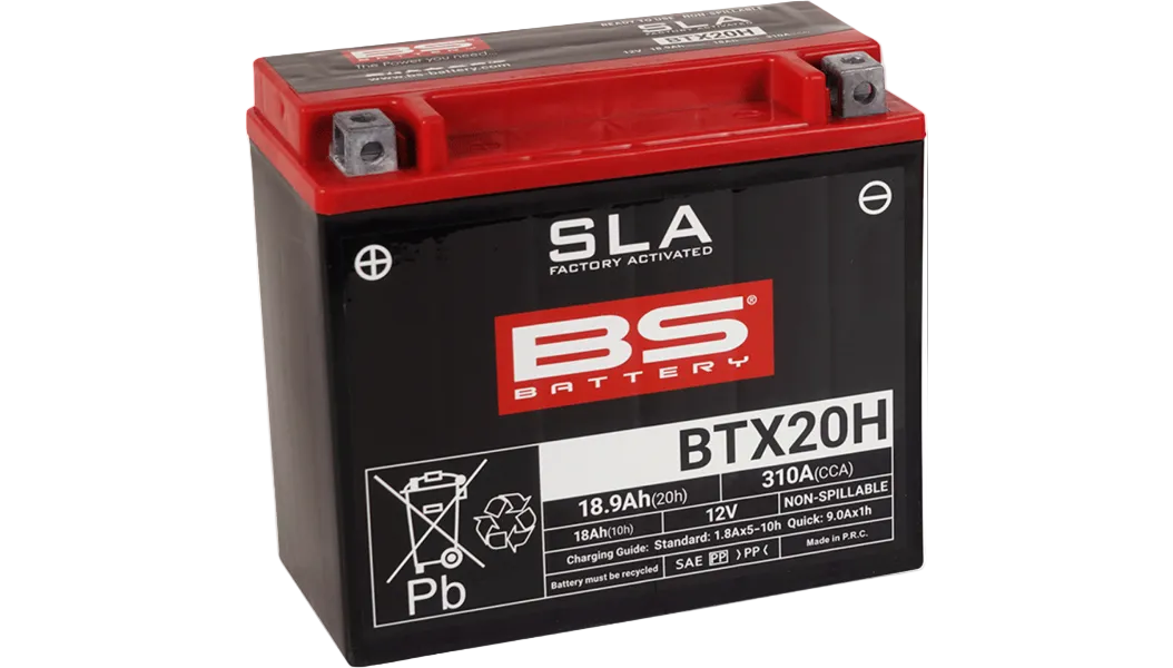 BS Battery: Factory Activated (AGM)