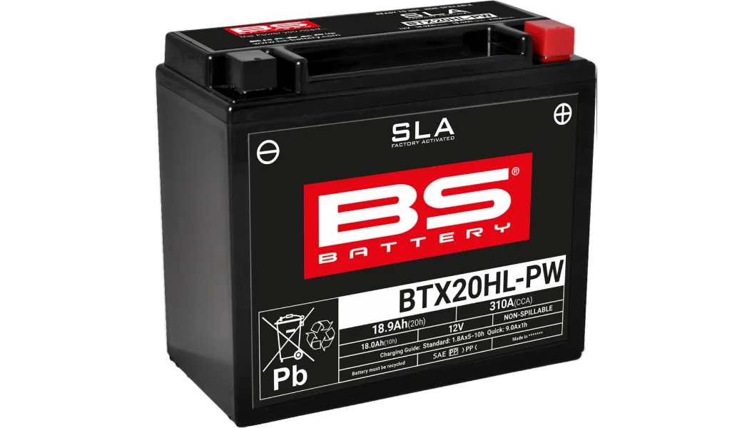 BS Battery: Factory Activated (AGM)