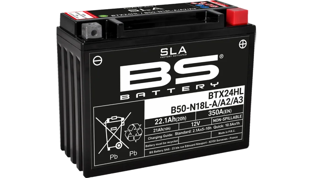 BS Battery: Factory Activated (AGM)