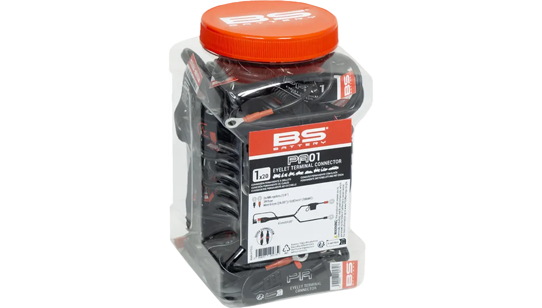 BS Battery: Charger/Tender Lead.