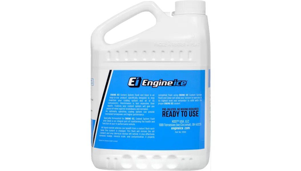 Engine Ice: Coolant System Flush and Clean.