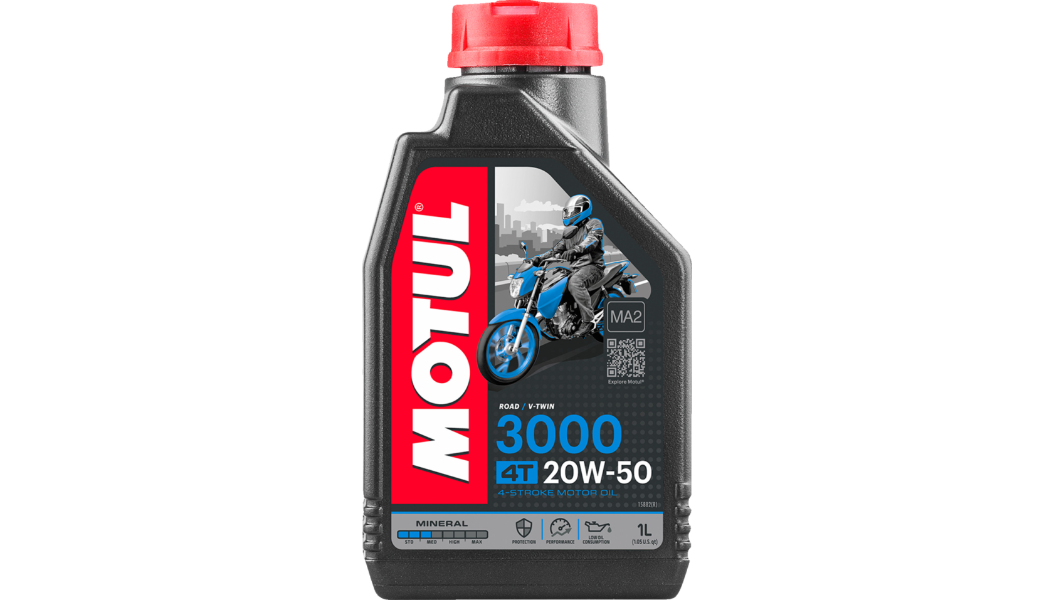 Motul 3000 Conventional Oil.